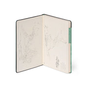 Carnet Ligné avec Couverture Souple Unie - Botanic Garden - My Notebook