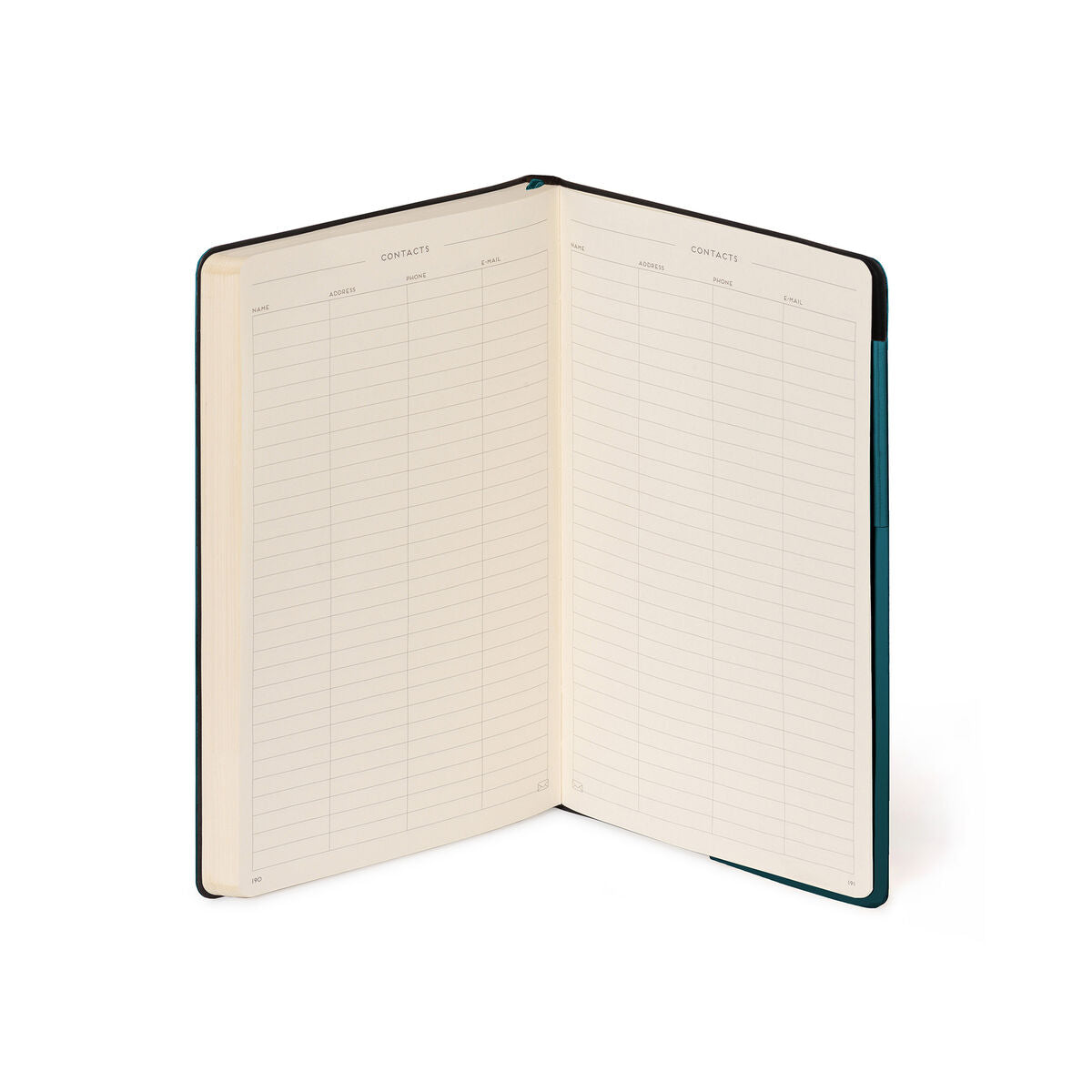 Carnet Ligné avec Couverture Souple Unie - Deep Teal - My Notebook