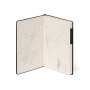 Carnet Ligné avec Couverture Souple Unie - Black Suit - My Notebook
