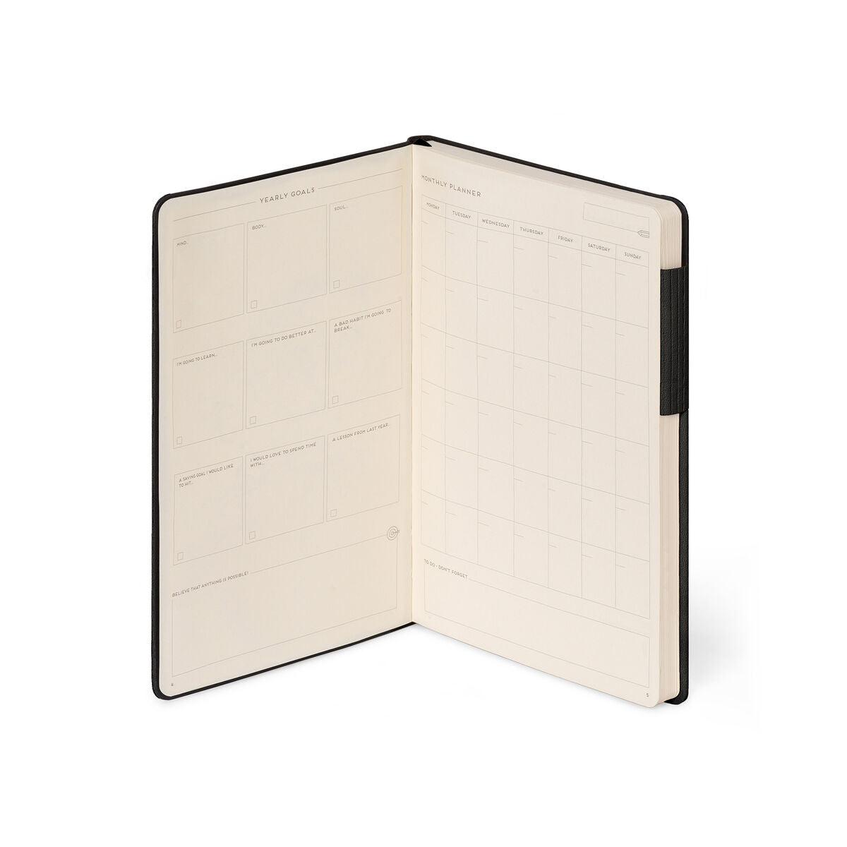 Carnet Ligné avec Couverture Souple Unie - Black Suit - My Notebook