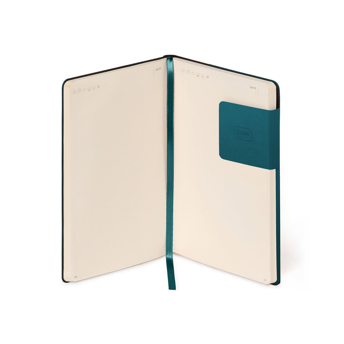 Carnet Pages Blanches avec Couverture Souple Unie - Deep Teal - My Notebook
