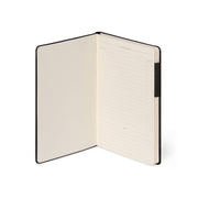 Carnet Pages Blanches avec Couverture Souple Unie - Black Suit - My Notebook