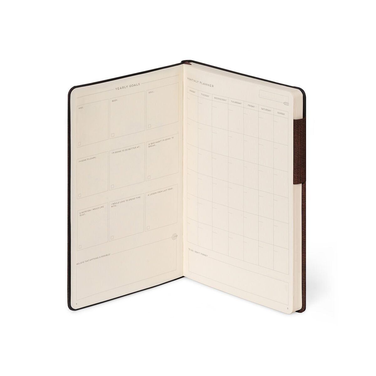 Carnet Pages Blanches avec Couverture Souple - Carpe Diem - My Notebook