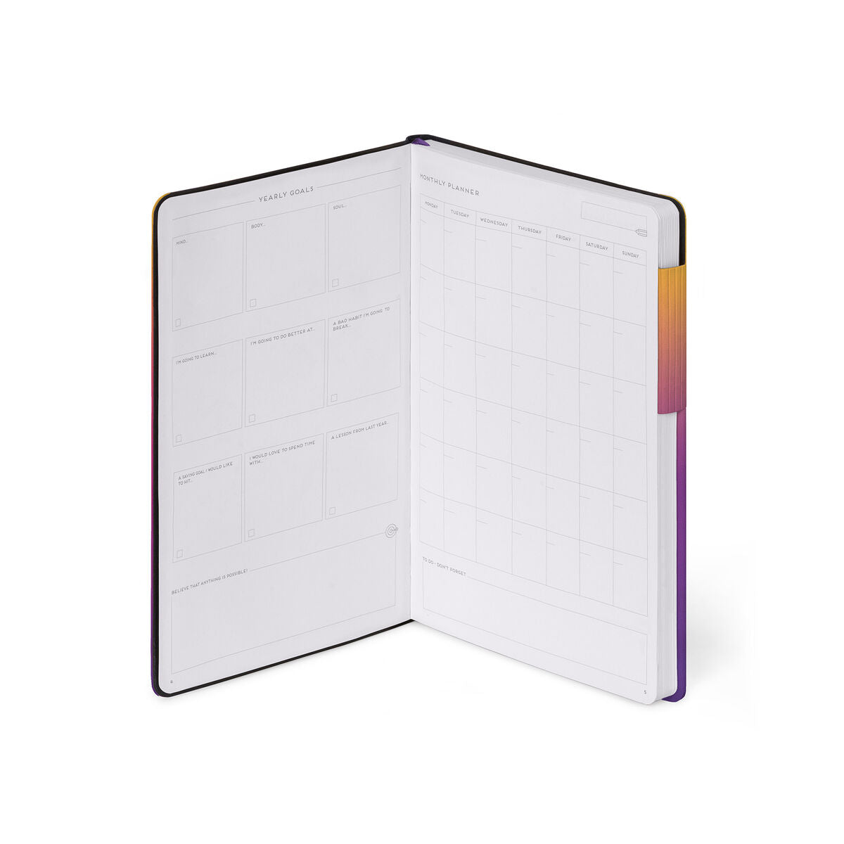 Carnet Pages Pointillées avec Couverture Souple - Sunset Vibes - My Notebook