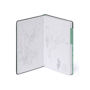 Carnet Pages Pointillées avec Couverture Souple Unie - Botanic Garden - My Notebook