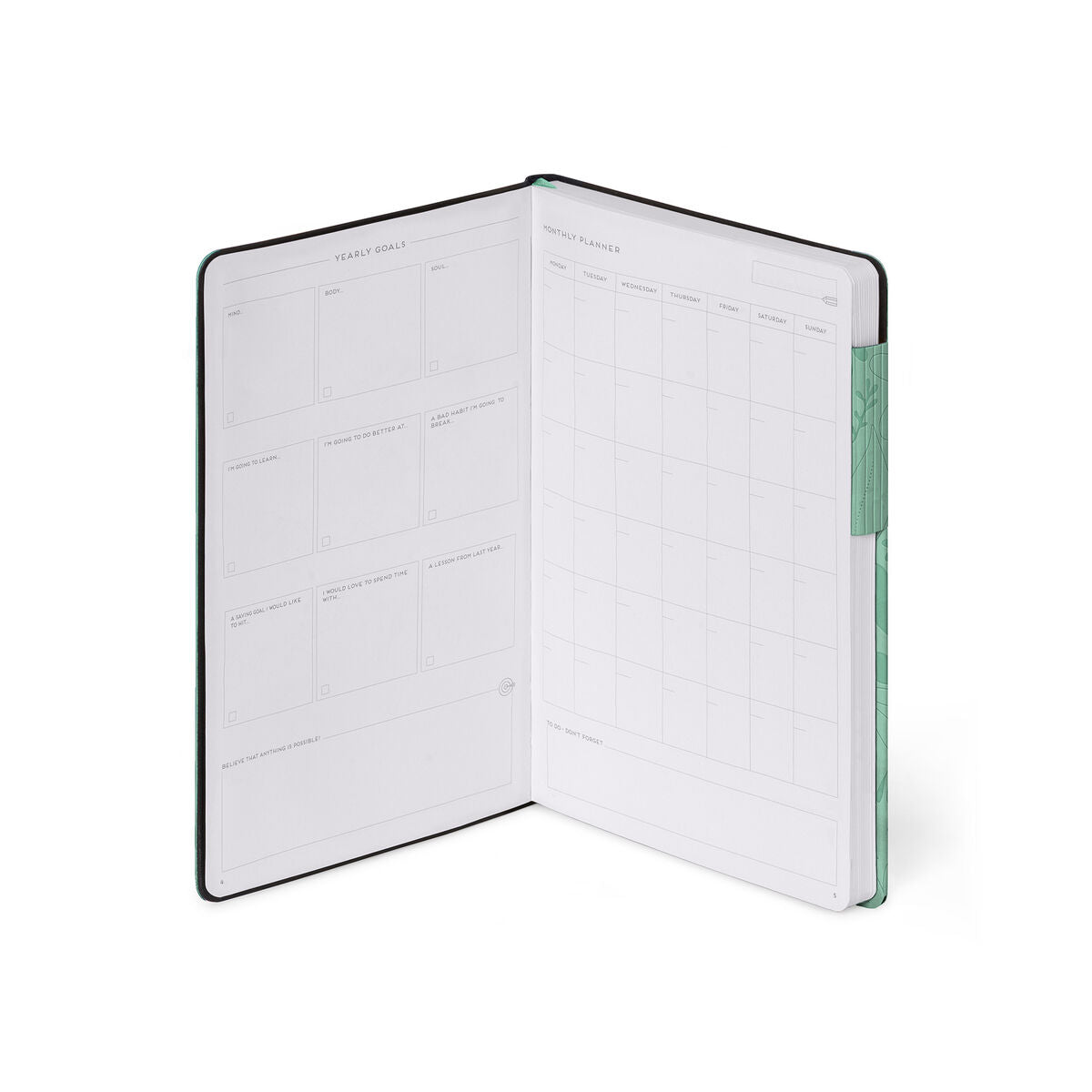 Carnet Pages Pointillées avec Couverture Souple Unie - Botanic Garden - My Notebook