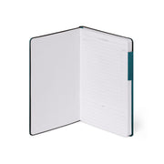 Carnet Pages Pointillées avec Couverture Souple Unie - Deep Teal - My Notebook