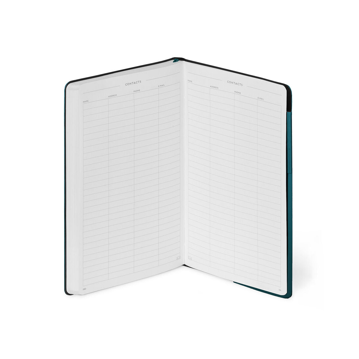 Carnet Pages Pointillées avec Couverture Souple Unie - Deep Teal - My Notebook