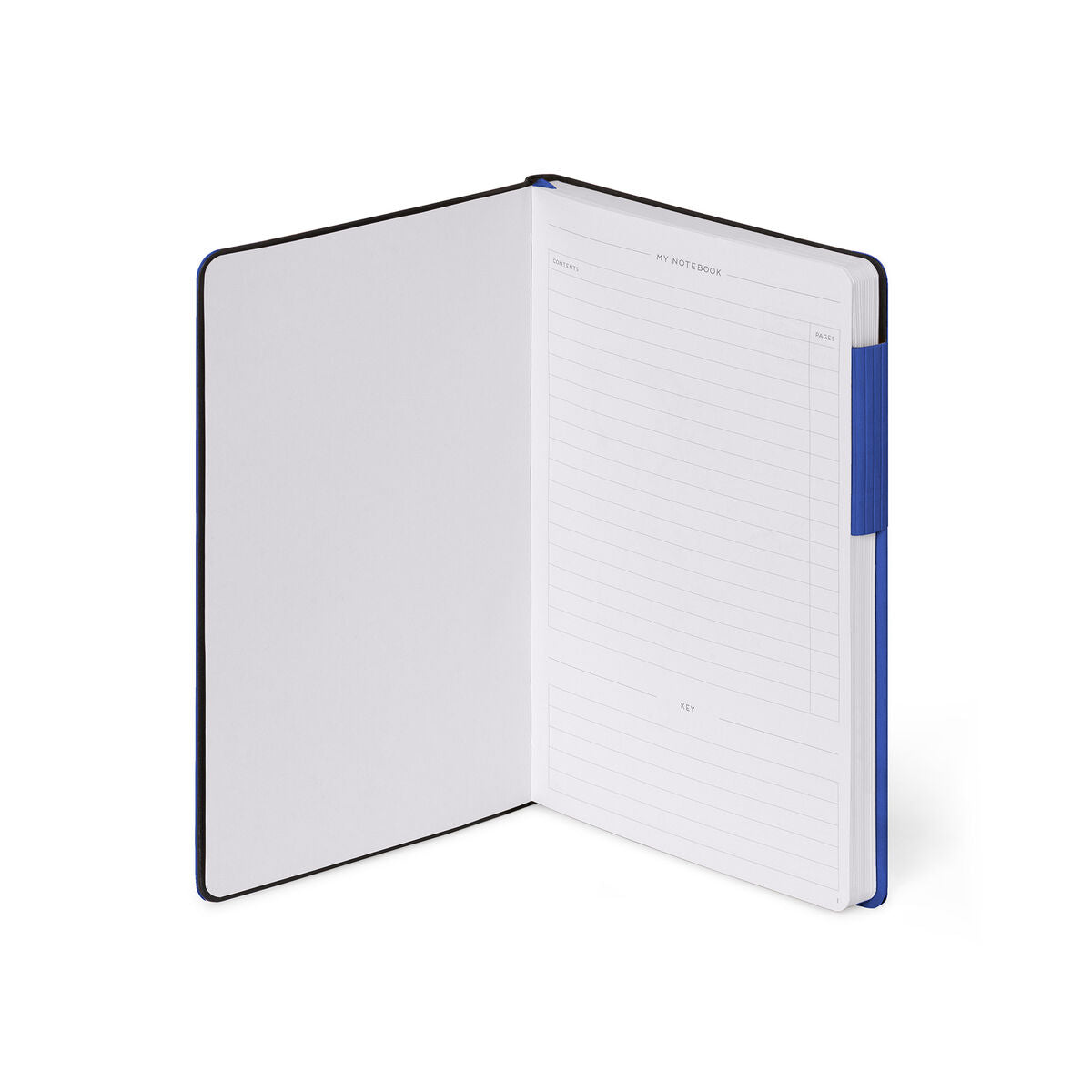Carnet Pages Pointillées avec Couverture Souple Unie - Eclectic Blue - My Notebook