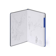 Carnet Pages Pointillées avec Couverture Souple Unie - Eclectic Blue - My Notebook