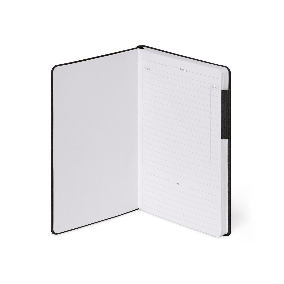 Carnet Pages Pointillées avec Couverture Souple Unie - Black Suit - My Notebook