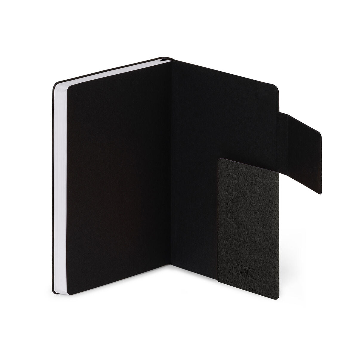 Carnet Pages Pointillées avec Couverture Souple Unie - Black Suit - My Notebook