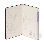 Carnet Ligné avec Couverture Souple Unie - Cosmic Lilac - My Notebook