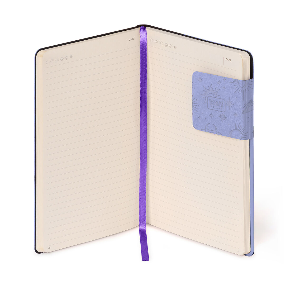 Carnet Ligné avec Couverture Souple Unie - Cosmic Lilac - My Notebook