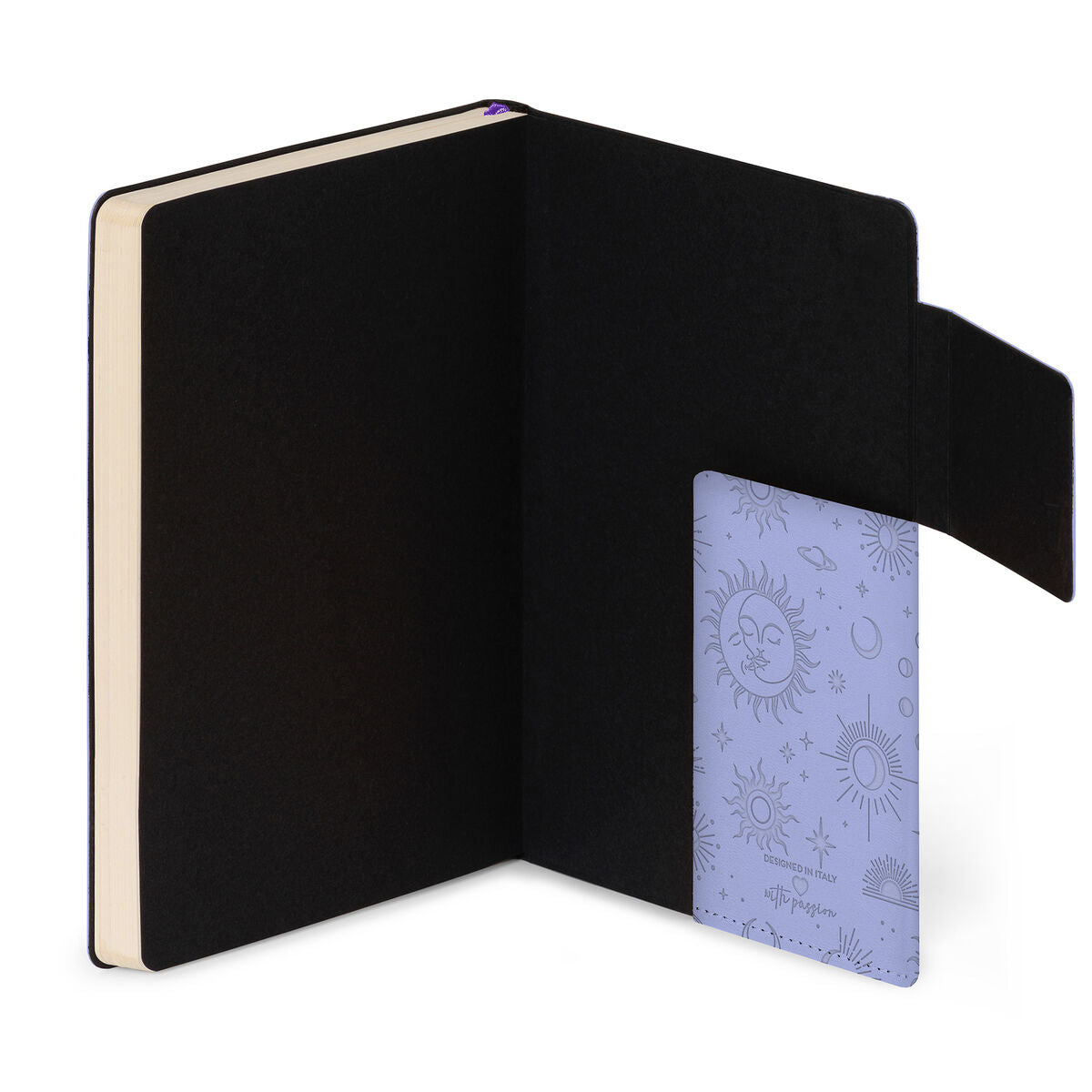 Carnet Ligné avec Couverture Souple Unie - Cosmic Lilac - My Notebook