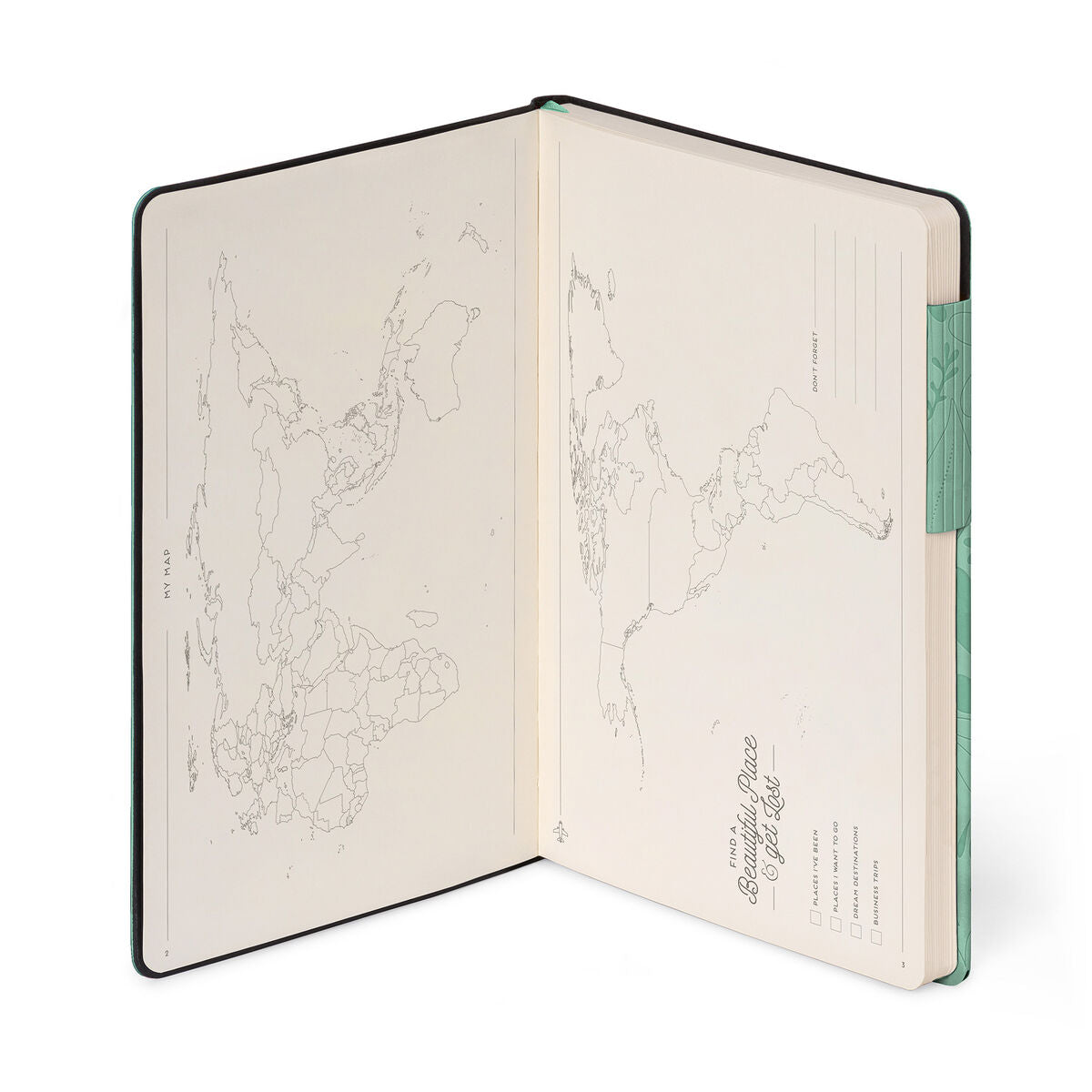Carnet Ligné avec Couverture Souple Unie - Botanic Garden - My Notebook