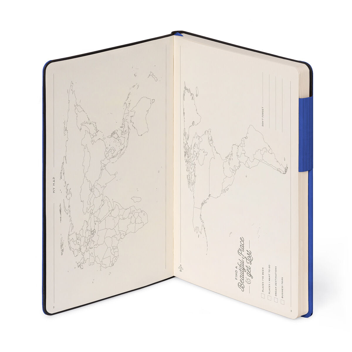 Carnet Ligné avec Couverture Souple Unie - Eclectic Blue - My Notebook