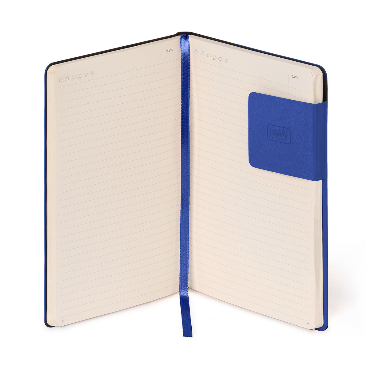 Carnet Ligné avec Couverture Souple Unie - Eclectic Blue - My Notebook