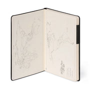 Carnet Ligné avec Couverture Souple Unie - Black Suit - My Notebook