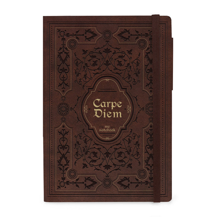 Carnet Pages Blanches avec Couverture Souple Unie - Carpe Diem - Mon Carnet