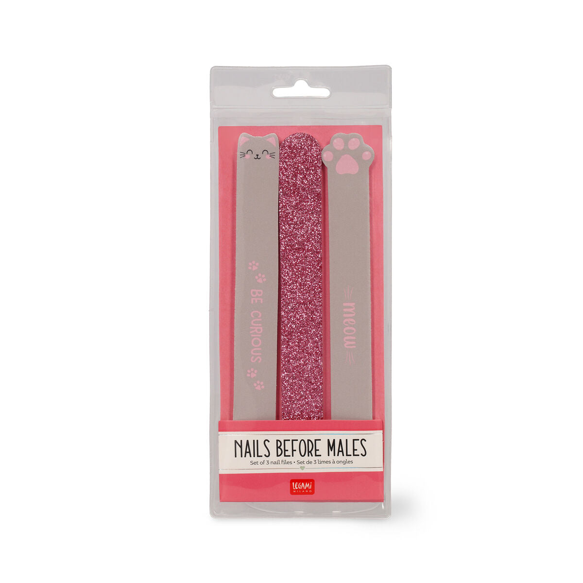 Set de 3 Limes à Ongles Kitty - Nails Before Males