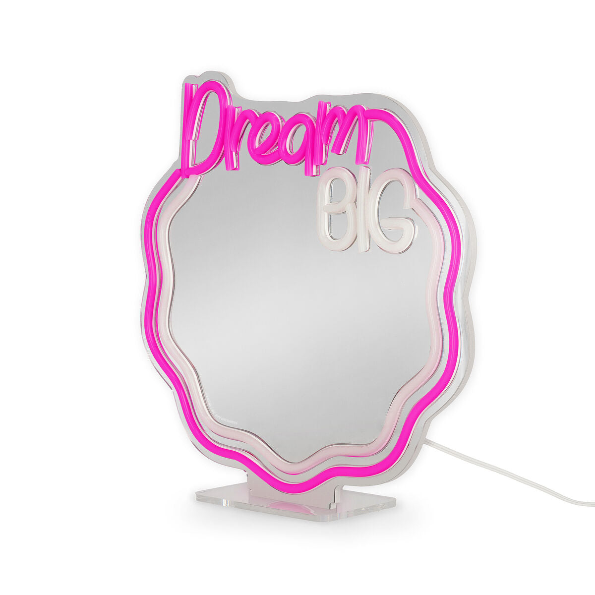 Miroir avec Lampe LED Effet Néon - It's a Sign