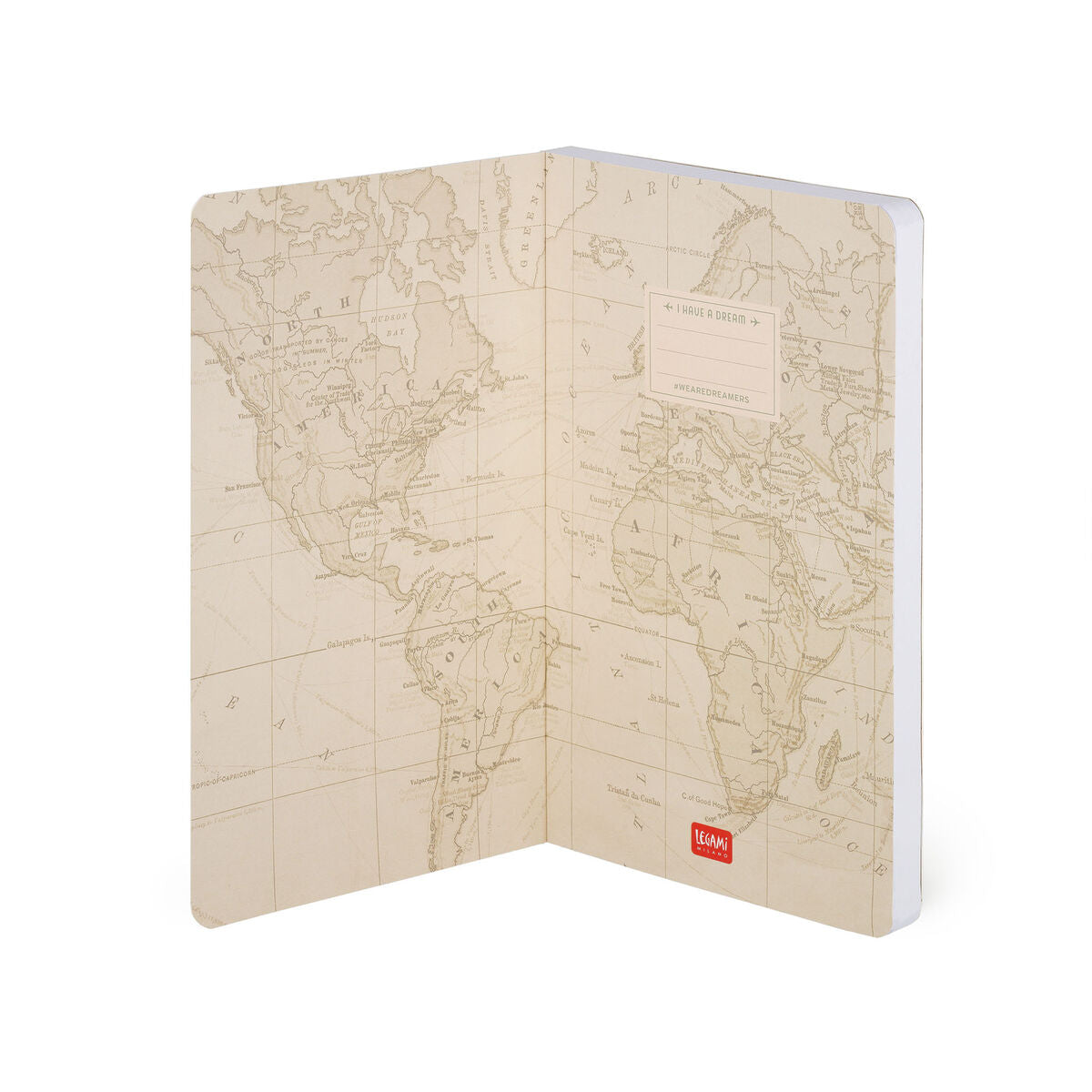 Cahier Ligné Photographique à Couverture Rigide Illustrée - Travel