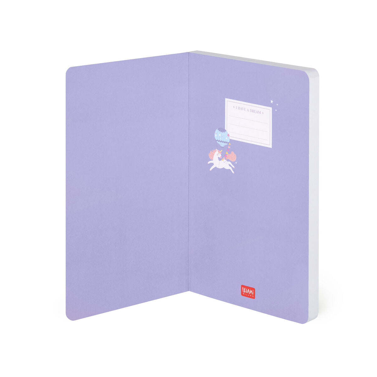 Cahier Ligné Photographique à Couverture Rigide Illustrée - Unicorn