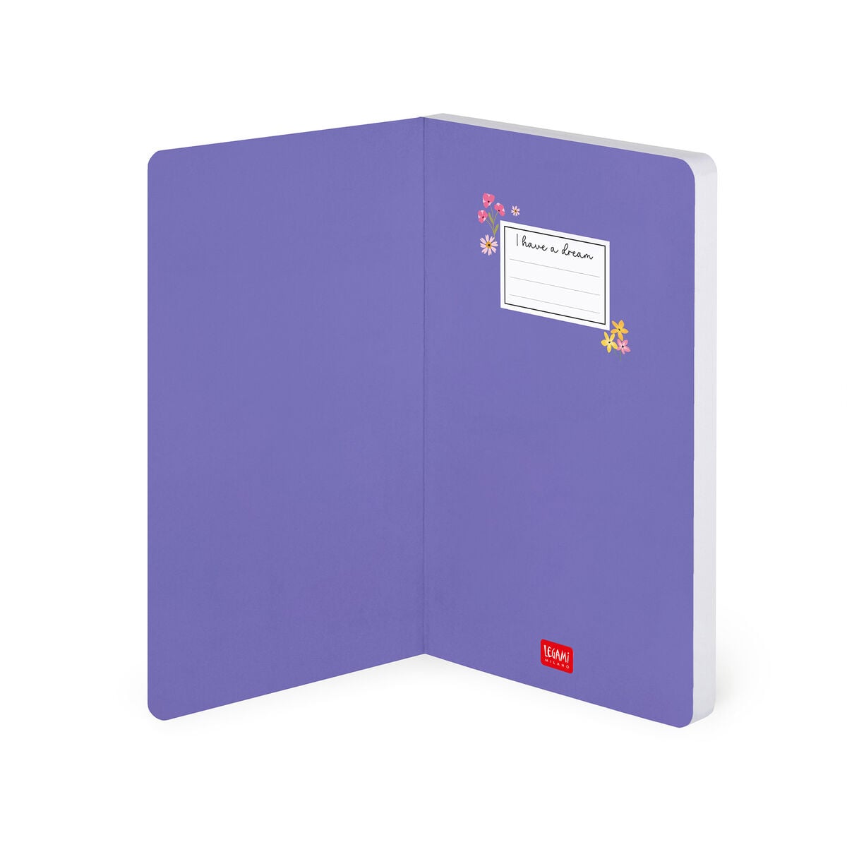 Cahier Ligné Photographique à Couverture Rigide Illustrée - Flowers