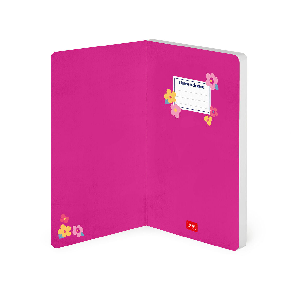 Cahier Ligné Photographique à Couverture Rigide Illustrée - Flowers