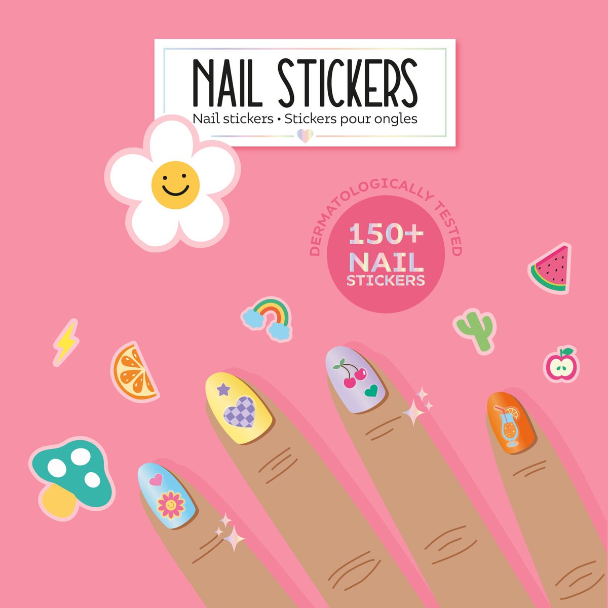 Stickers Pour Ongles Groovy - Nail Stickers