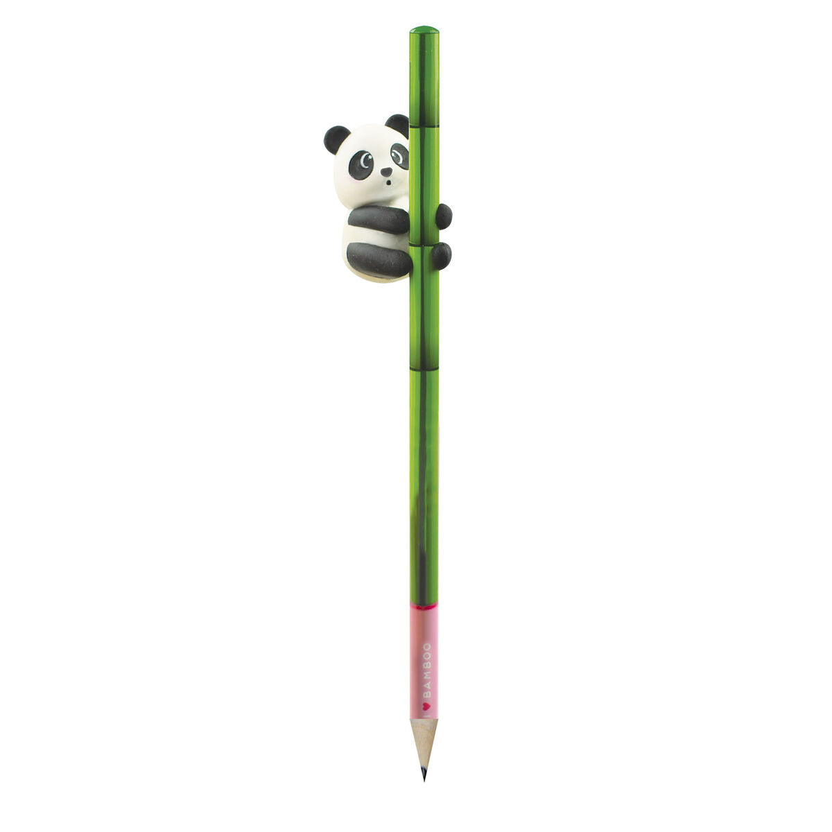 Crayon avec Gomme Panda - I Love Bamboo
