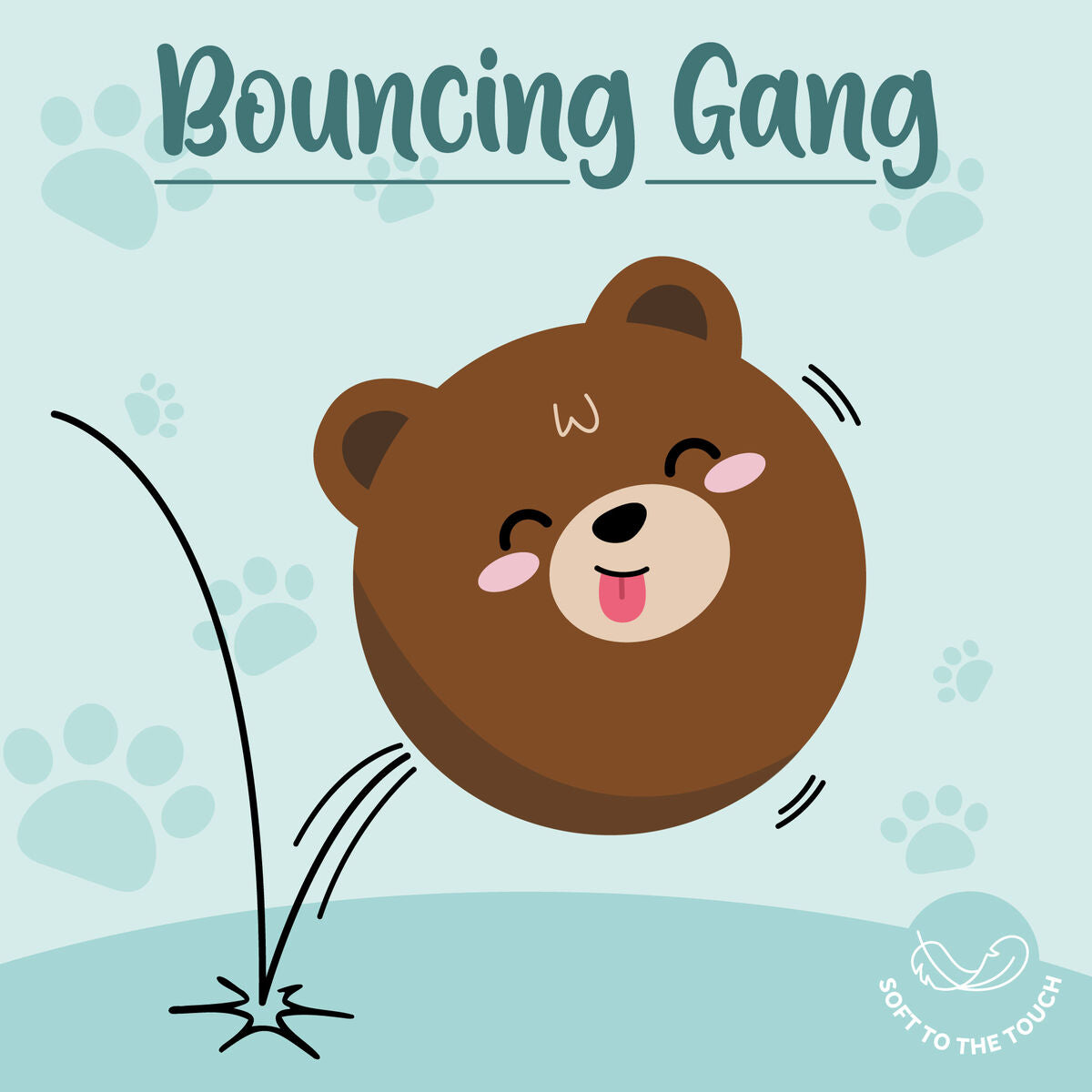 Balle Rebondissante - Teddy Bear - Bouncing Gang