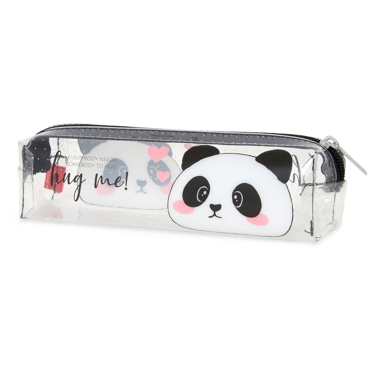 Trousse transparente Souple Panda - Cas de crayon