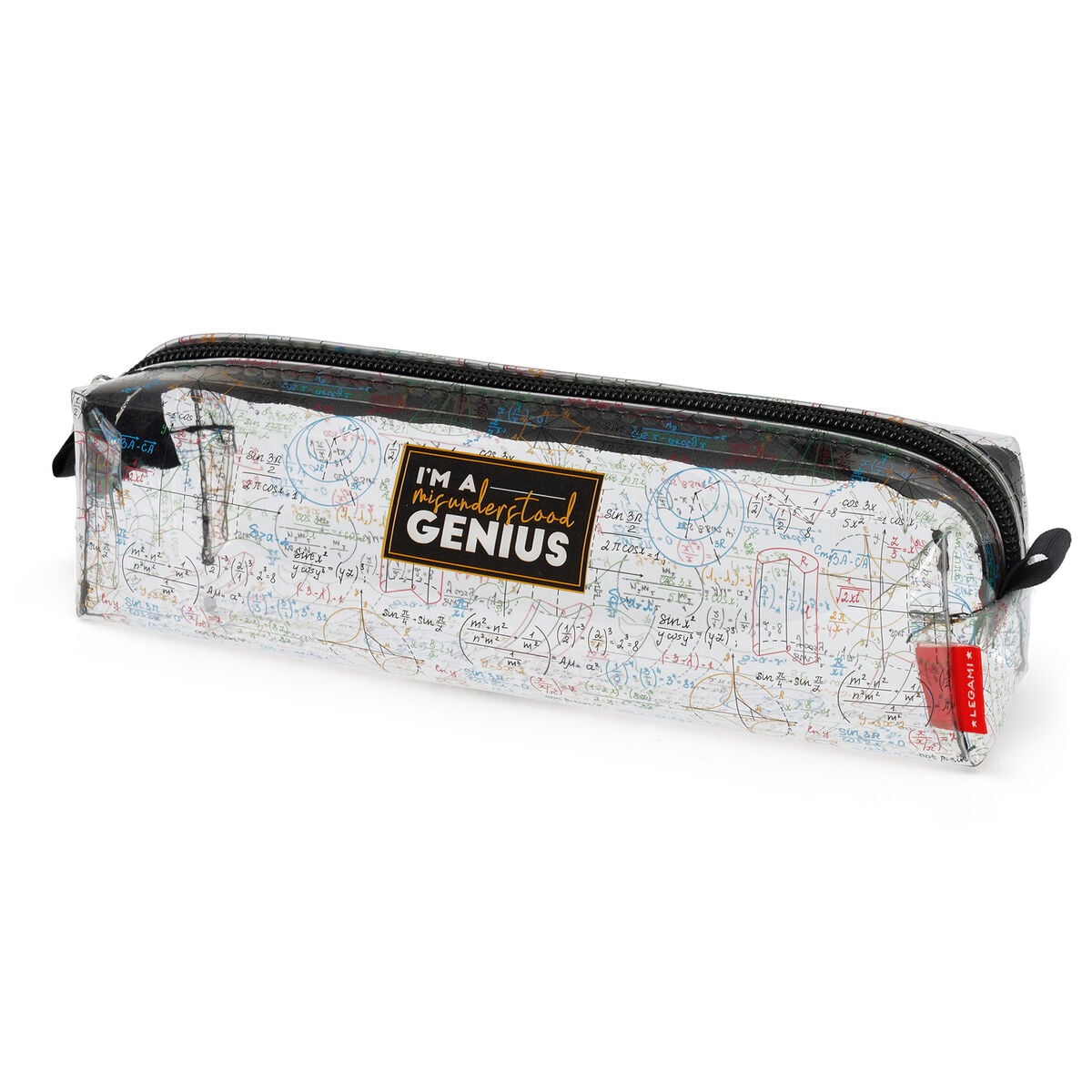 Trousse Transparente Souple Genius - Cas de crayon