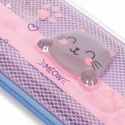 Trousse Transparente Rigide Kitty - WonderWow