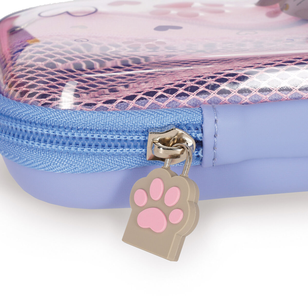 Trousse Transparente Rigide Kitty - WonderWow