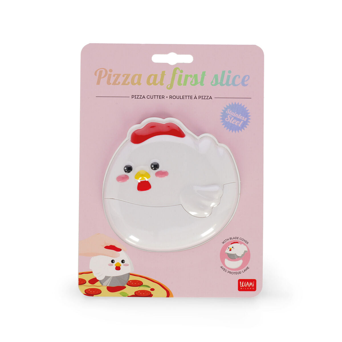 Roulette à pizza - Hen - Pizza at First Slice