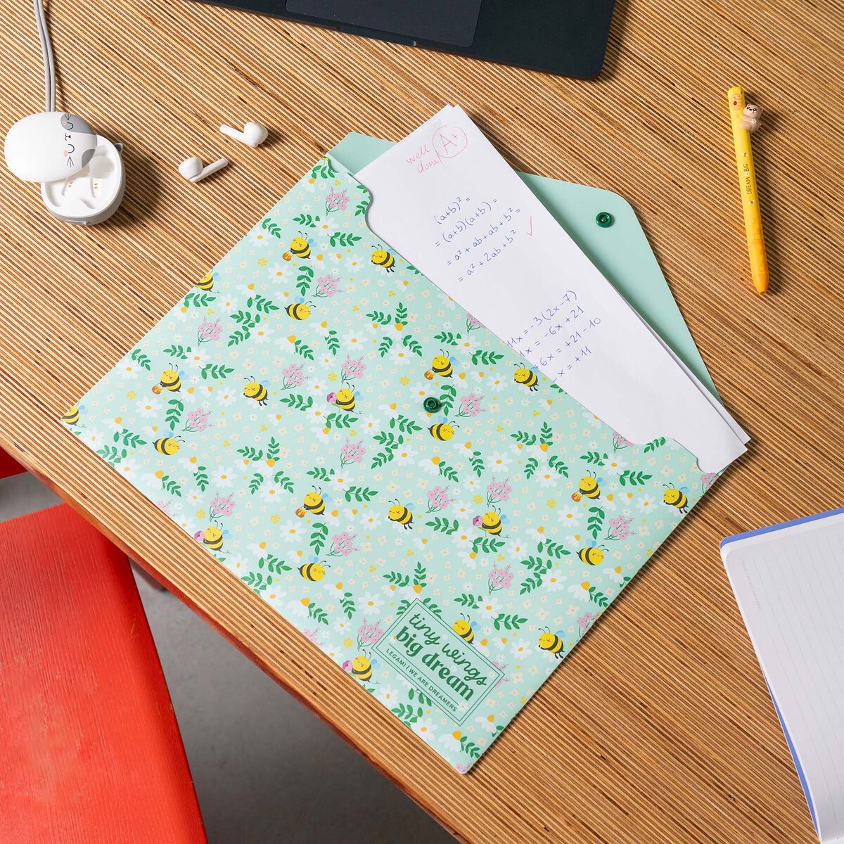 Petit Porte-documents - Fold & Order - Bee