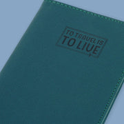 Porte-Passeport Petrol Blue - Passport Holder