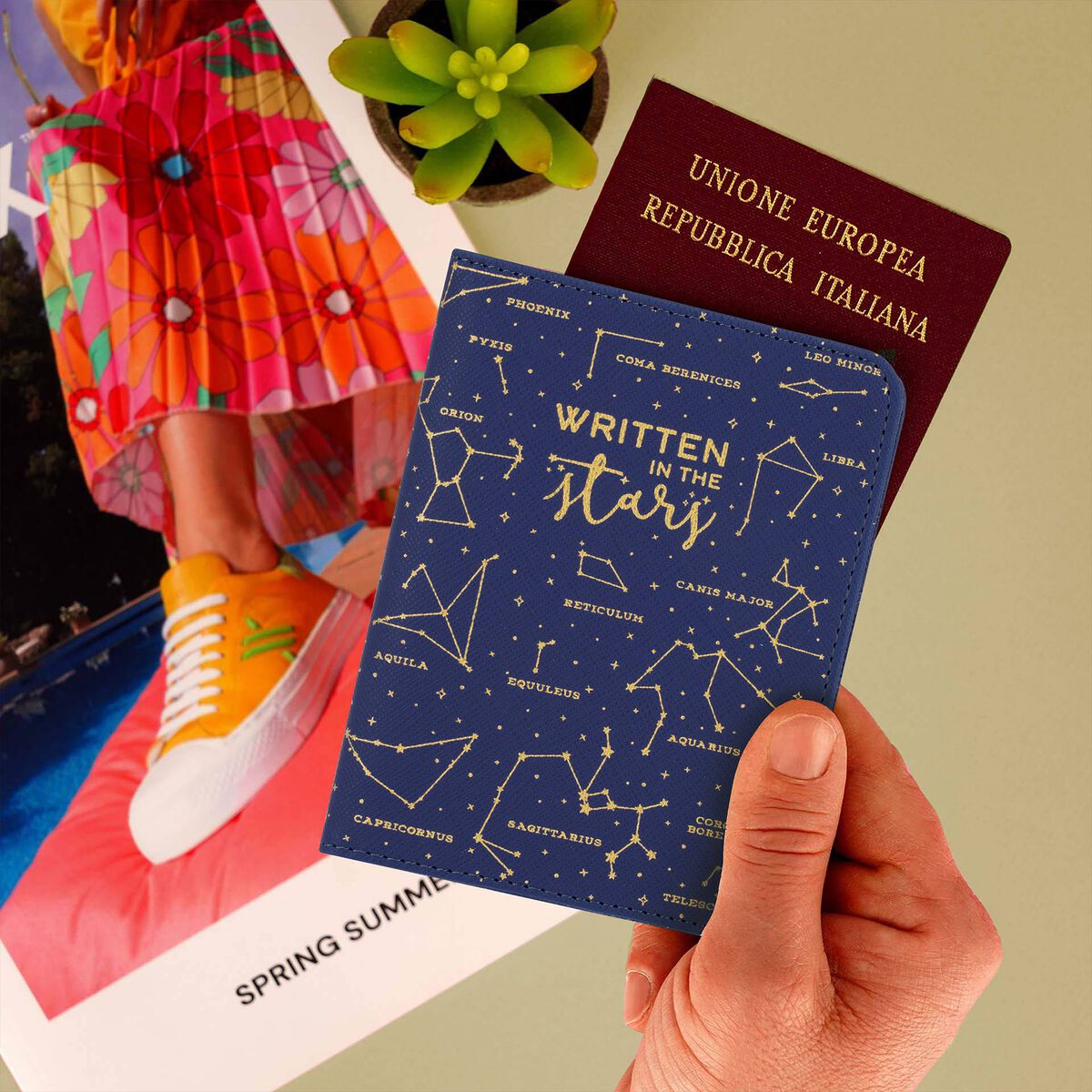 Porte-Passeport Stars - Passport Holder