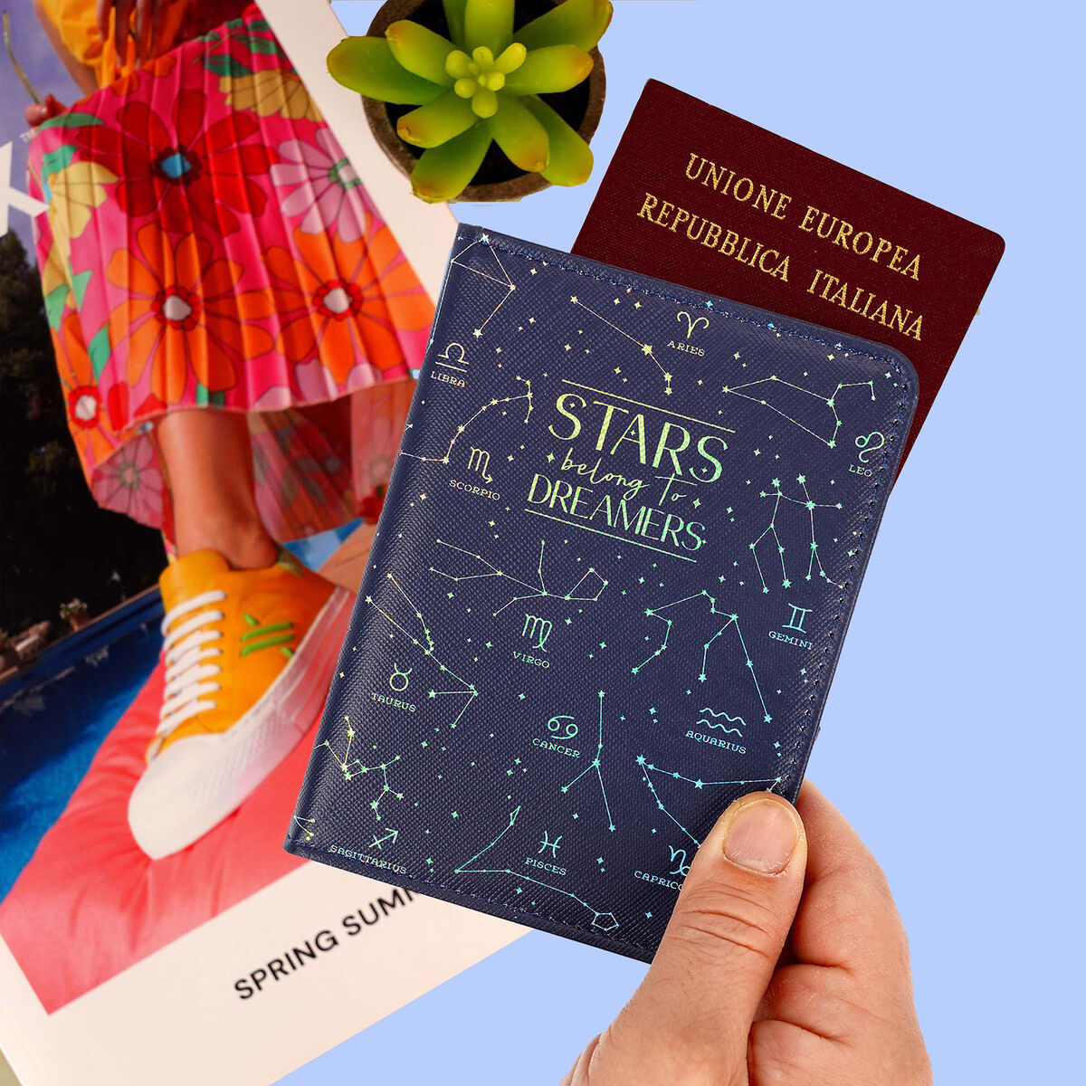 Porte-Passeport Stars - Passport Holder