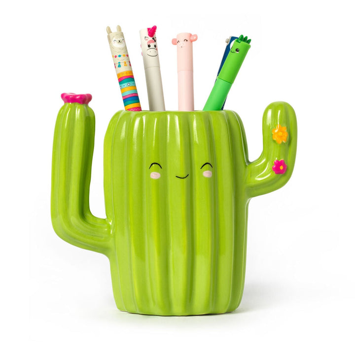 Pot à Crayons en Céramique Cactus - Desk Friends