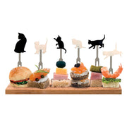 Set de 6 Petites Fourchettes à Apéritif - Kitty - Meow