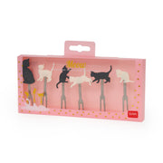 Set de 6 Petites Fourchettes à Apéritif - Kitty - Meow