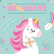 30 Pansements Imprimés Unicorn - Be Brave