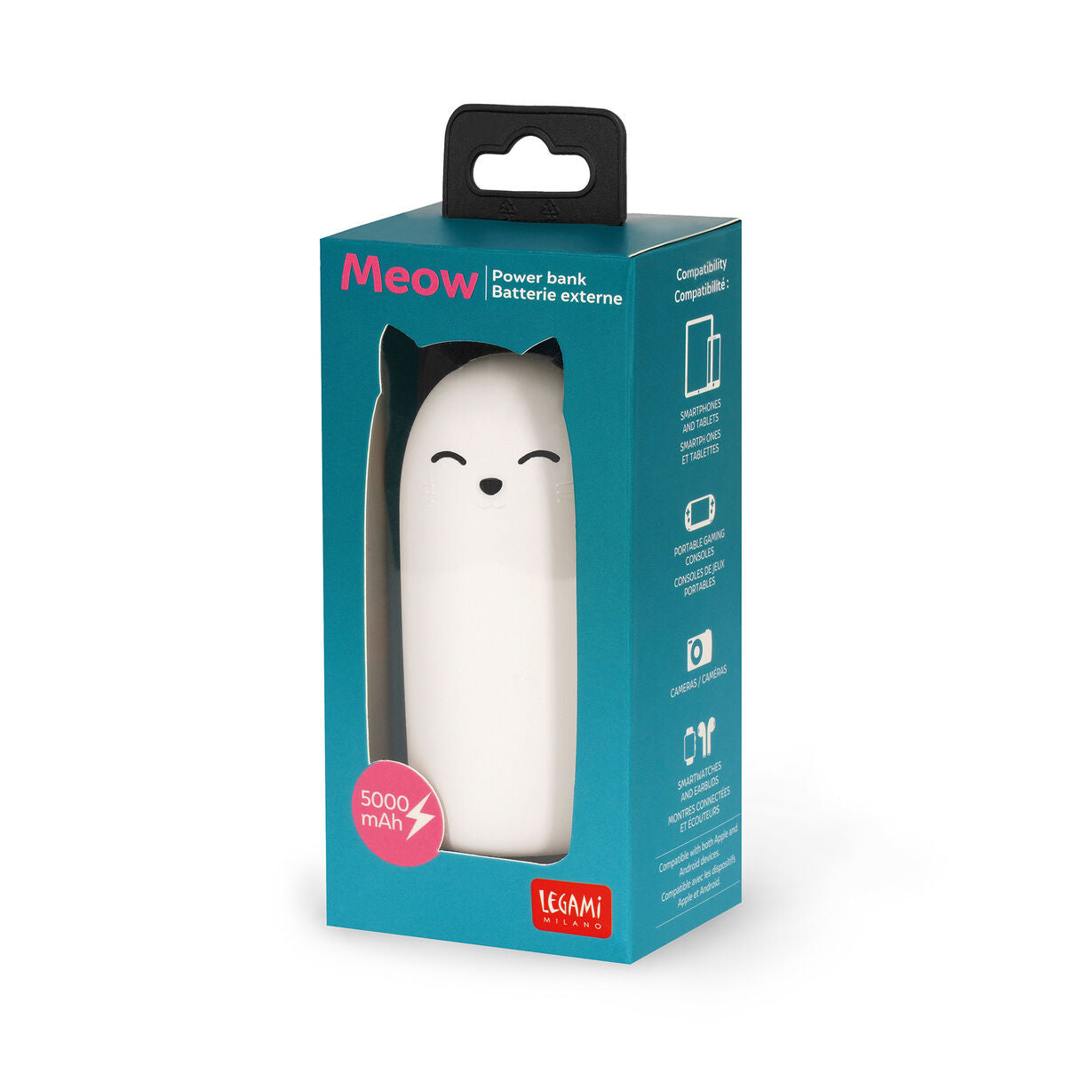 Batterie Externe Portable - Meow