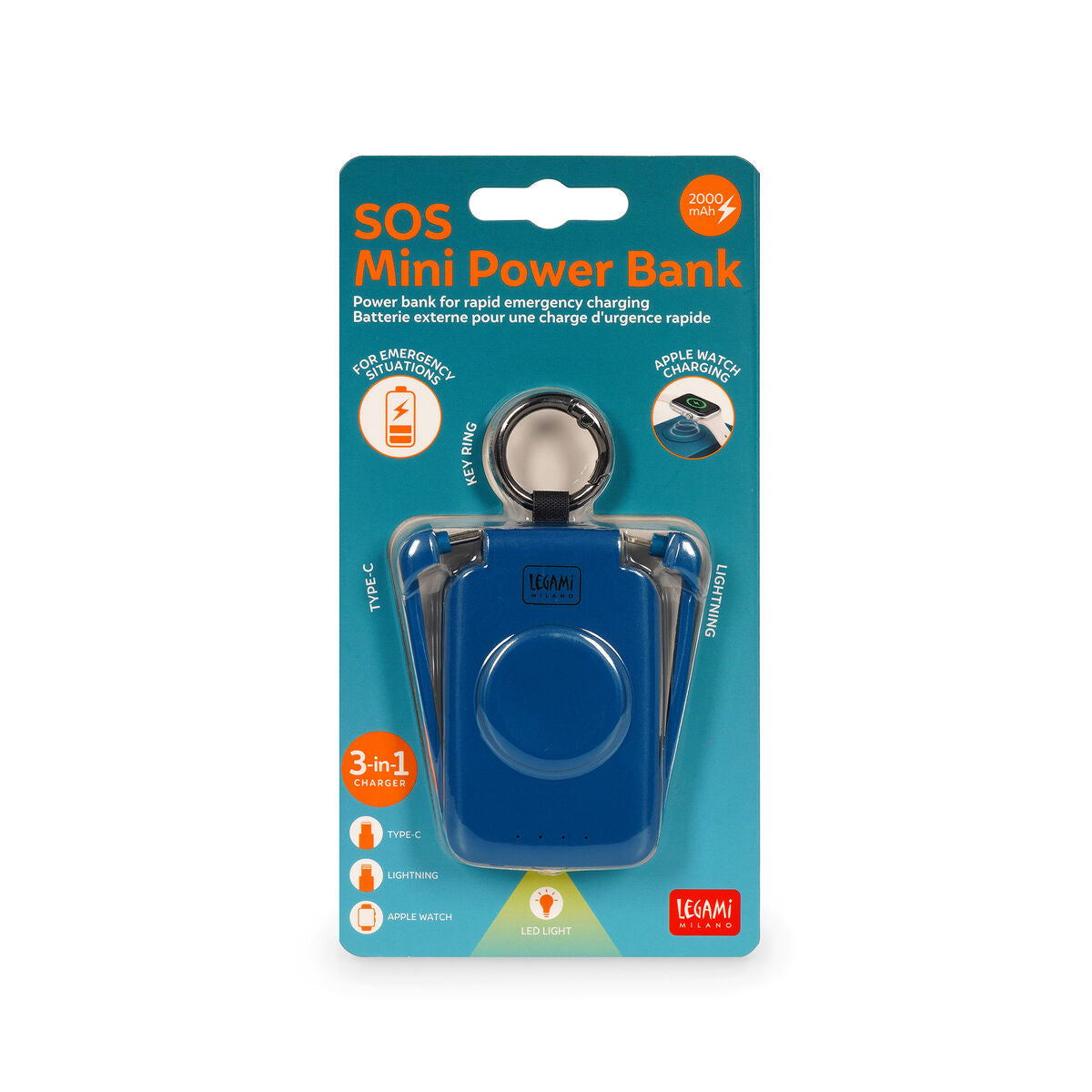 Batterie Externe pour Charges Rapides d'Urgence - Petrol