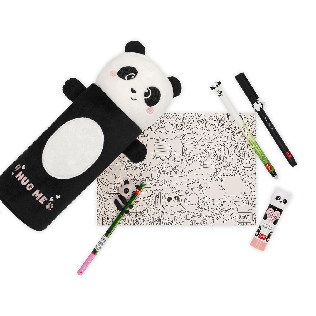 Trousse Feutrée Douce Panda « Hug Me » - Super Soft!