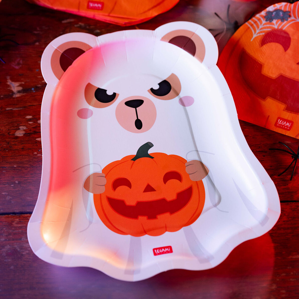Set de 8 Assiettes en Carton - Boo Appétit!